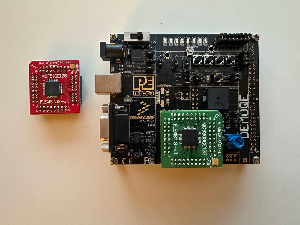 Freescale DEMOQE128 8- and 32-bit Compatible MCU’s EVB NXP Flexis