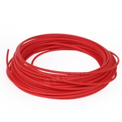 Red PTFE Tube Tubing ID x OD 0.3mm to 3.78mm Pipe 150V for RepRap 3D Printer