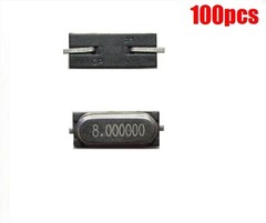500Pcs Smd 8Mhz /8.000MHZ Crystal Oscillator New Ic ie