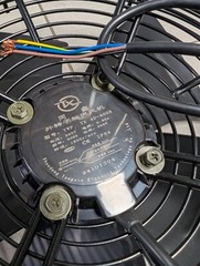 400mm Fan YWF 4E-400S 220V 60Hz 1ph Chinese DLS DLSB Chillers 100/80 50/80 30/80