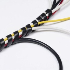 Cable Wire Tidy Wrap PC Home Cinema TV Management Organising Kit, Small, Large