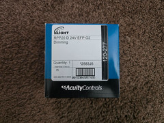 Acuity Controls nLIGHT Air RPP20 OCCUPANCY CONTROLLED DIMMING RPP20 D 24V EFP G2