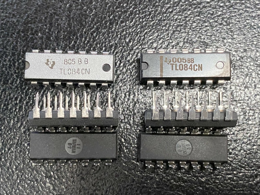 Texas Instruments TL084CN, Quad JFET Operational Amplifier, (Lot of 10 Pieces)