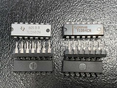 Texas Instruments TL084CN, Quad JFET Operational Amplifier, (Lot of 10 Pieces)