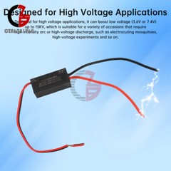 3.6V7.4V to 15KV Pulse Arc High Voltage Module Transformer DC High Voltage Board
