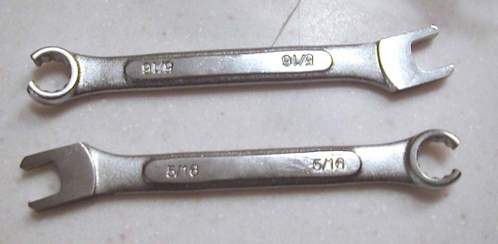 Custom Ground 5/16 inch Open/Flare end SMA Wrench for tight spots! Very Handy !