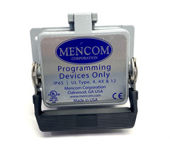 Mencom GF-RJ45-R-32 Panel Interface Connector with GFCI Duplex outlet, RJ45