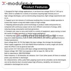3.6V 7.4V to 15KV Pulse Arc High Voltage Module Transformer DC High Voltage Pack