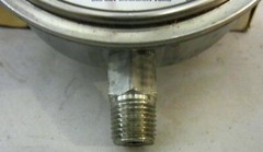 Marshalltown 0-600 PSI, 3.5″ Dial Pressure Gauge, Model G26299, New