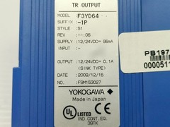 Yokogawa F3YD64-1P F3YD641P TR Output PLC w/ DMS-FY/O DMSFYO