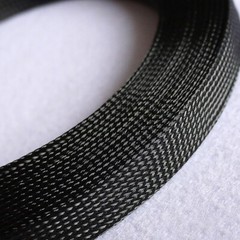 ALL SIZES & COLORS PET Expandable Wire Cable Sleeving Sheath Braided Loom Tubing