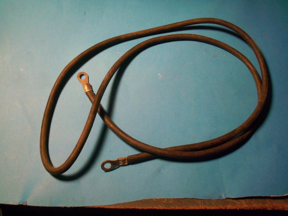 NEW Deka 64″ NEGATIVE BLACK Battery Cable ASSY 6 AWG OEM