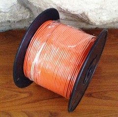 500 FT TFFN/TEWN WIRE. 16 AWG STRANDED 600 VOLT. MADE IN USA. 6 COLOR OPTIONS!