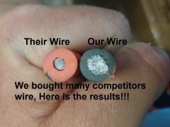 2 AWG High Power Extreme Cable B+R 3.00 per ft NY Stock Fast Shipping DCCA