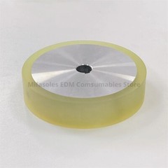 Wire Cut Tension Wheel Roller 110x14x25mm For EXCETEK EDM Wire Cutting Machine