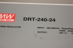 MEAN WELL DRT-240-24 POWER SUPPLY DIN RAIL 24V