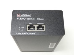 Vigitron Vi22001 Maxiipower Midspan 90W PoE++ 100-240V IEEE 802.3af/at – NEW …