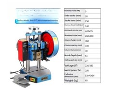 Bench-Top Press / Bench-Top Electric Mini Punch Press / Double-Column Press