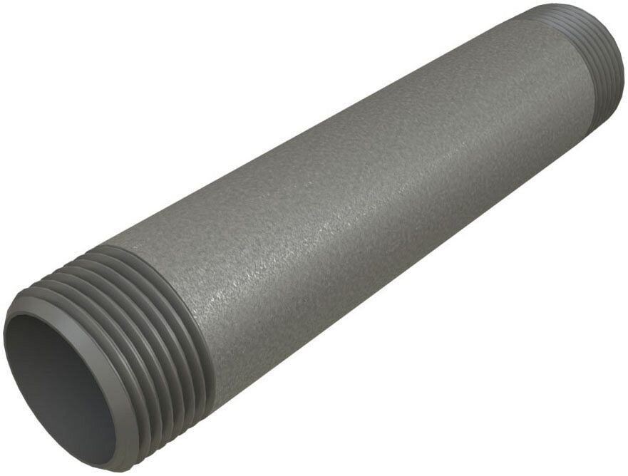 Allied 876666, 1-1/2″ x 1-3/4″ (Close), Steel, Close, Rigid Conduit Nipple, 1 pc
