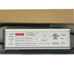 MOSO LSV-200B024 LED Driver Ballast 200W – 24VDC IP67 Waterproof