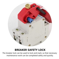 Circuit Breaker Lockout Air Switch Safety Keyless Lock Breaker Clamp Lock US