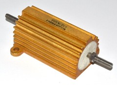 RCD 100W, 0.5Ω, 1% Aluminum Housed Resistor *Used* 635 R9424-1