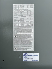 ABB 600A 3PH 240V 42 Circuit Main Lug Only Outdoor Load Center w/ Enclosure