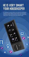 Zemismart HD LCD Touch Panel for Smart Scenes Control with WiFi & Zigbee Devices