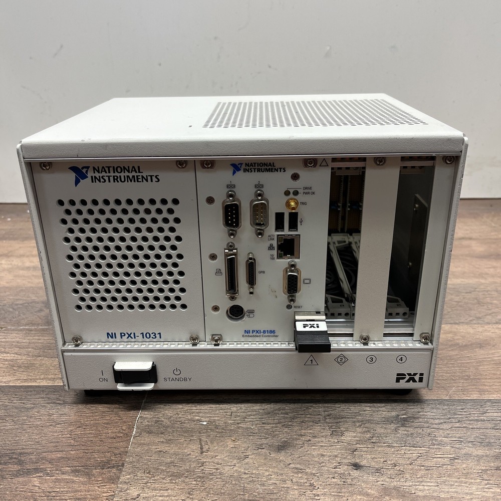 National Instruments NI PXI-8186 PXI Embedded Controller with PXI-1031 chassis