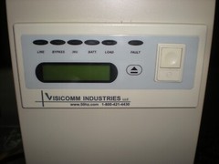 Visicomm Industries Model 3KSS6050/5060 Frequency Inverter – Powers Up as Shown
