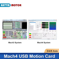 3 4 6 Axis XHC CNC Mach4 Motion Controller Card 2000KHz USB Breakout Board MK4