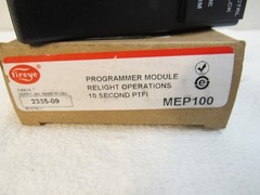 Fireye MEP100 Programmer Module Relight Operations 10 Second PTFI