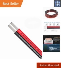 30ft Silicone Parallel Wire: Corrosion-Resistant 20GA for Electronic Use