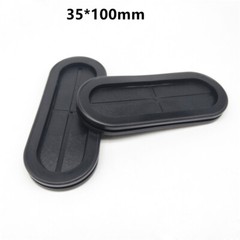 Oval Blanking Grommets Rubber Closed Blind Plug Bung Cable Wiring Protect Bushes