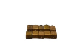 NOS LOT of 10 Unbranded 2-8 AWG Solderless Mechanical Single Screw Copper Lugs