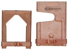 Bussmann NO.642-R, Class R, 600 V, 400 A Block/110 to 200 A, Fuse Reducer, 1pc