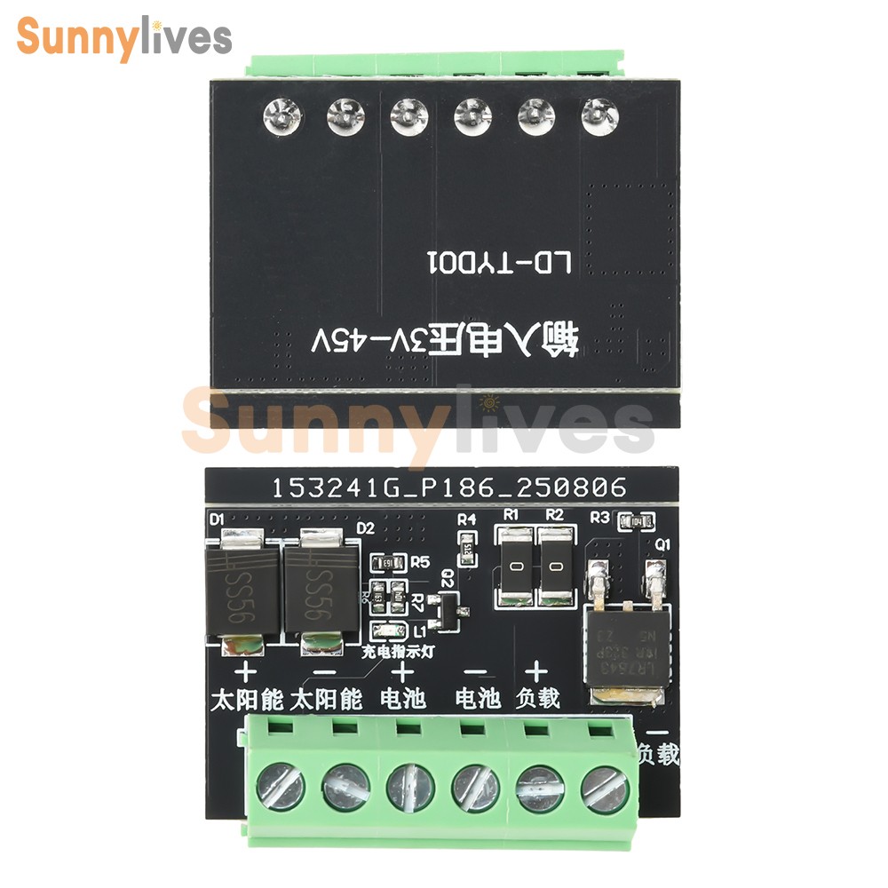 DC 6-45V Solar Controller Street Light Control Board LED Auto Solar Light Driver