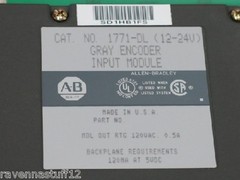 ALLEN BRADLEY 1771-DL PLC-5 GRAY ENCODER INPUT MODULE (NEW IN BOX)