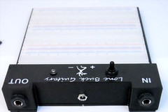 X-Large Guitar Pedal Building Breadboard True Bypass W Power supply& LPB-1 parts