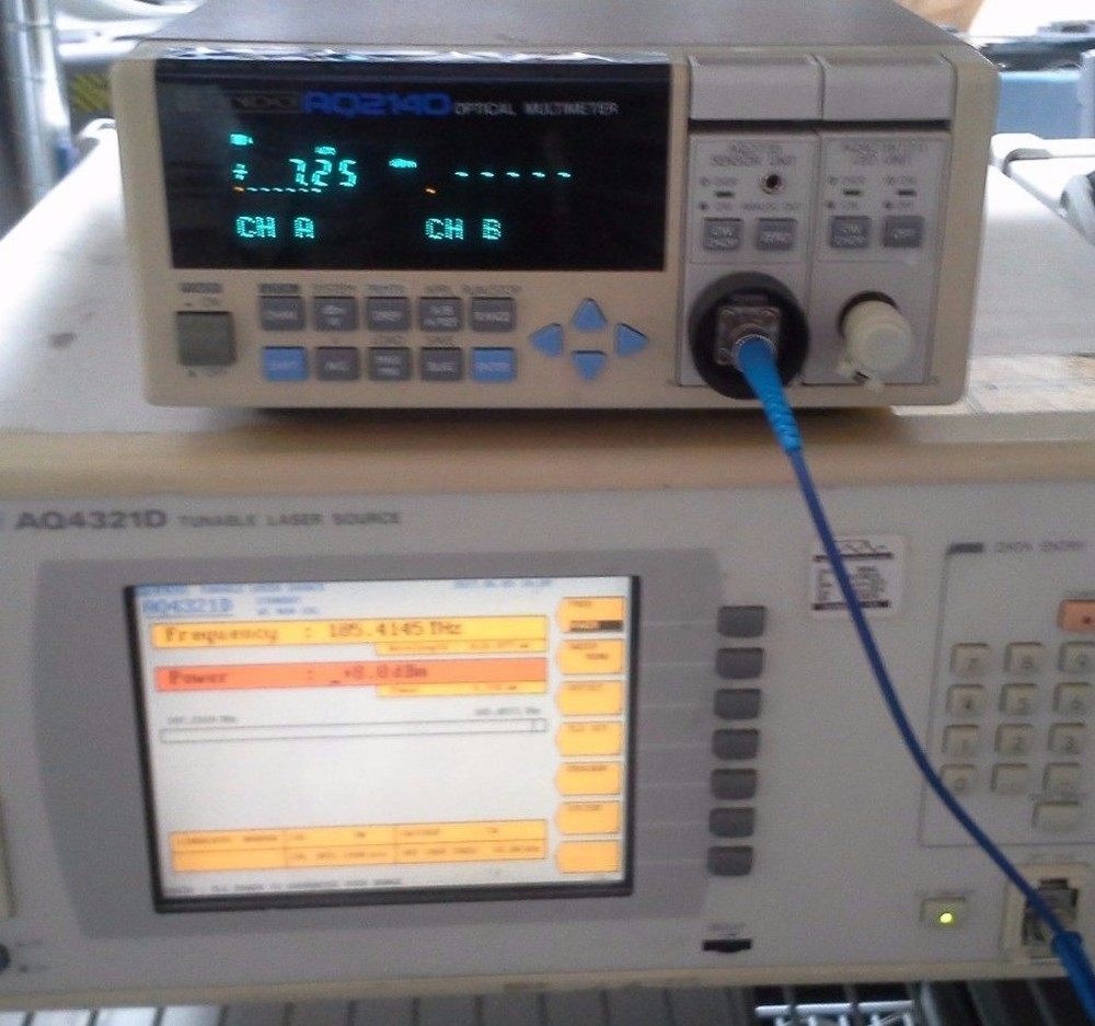 Ando AQ2140 Optical Multimeter WORKS GREAT!