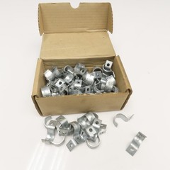 Minerallac MINE45 3/4″ Rigid EMT Conduit 1 Hole Strap Lot Of 90