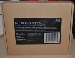 AC Infinity Multifan S2 quiet USB cooling blower new AI-MPB140A