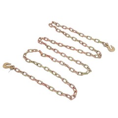 1/4 12′ G70 Truck Drag Chain J-Hooks V-Chain Flatbed Truck