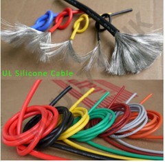 30awg-2awg Chose Colors UL Strand Silicone Soft Cable 600V 200℃ 0.08mm RC Wire