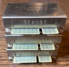 Philbrick/Nexus Research P65AU Solid State Operational Amplifier, Lot of 3 pcs.