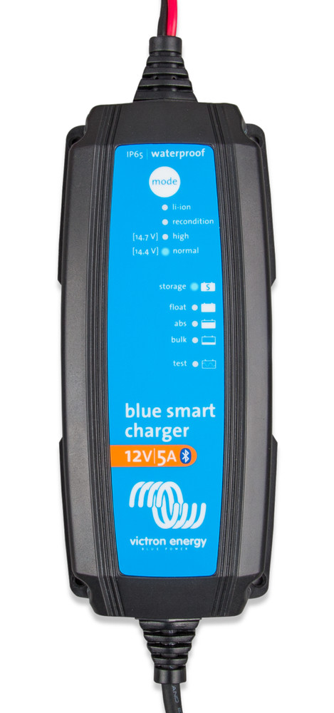 Victron BPC120531104R Blue Smart IP65 Battery Charger 12/5 (1) 120V NEMA 1-15P