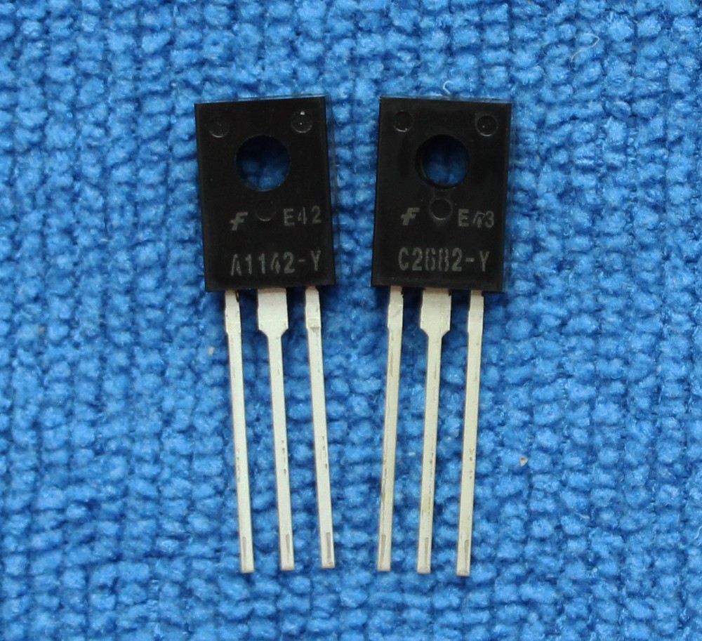 10pair or 20pcs FAIRCHILD TO-126 KSA1142/KSC2682 2SA1142/2SC2682 A1142/C2682