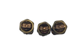 NOS LOT of 3 Burndy #8-#4 AWG Run/Tap Split Bolt Connectors 14-4T KS20 DB 10-16