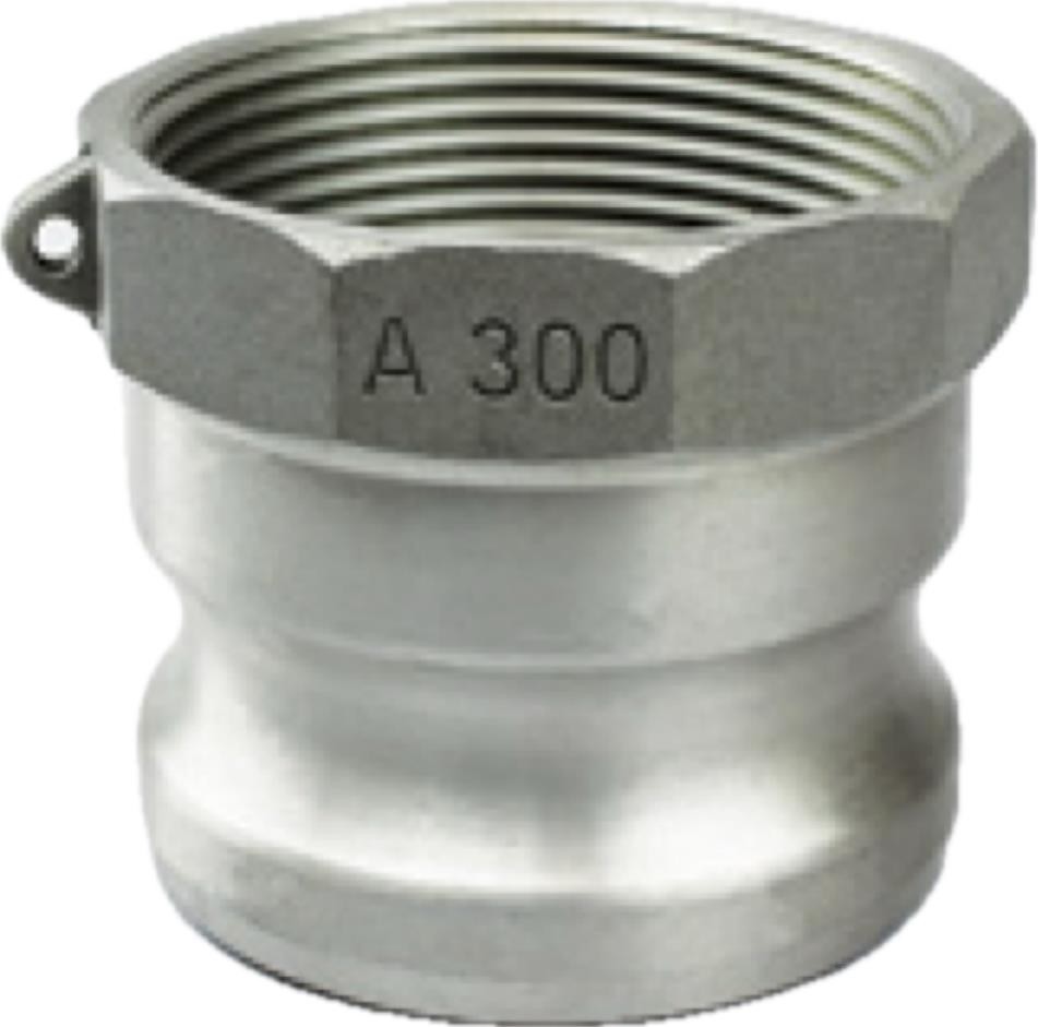 A300A Jason 3 Inch Aluminum Type A Camlock Fitting NEW INVENTORY