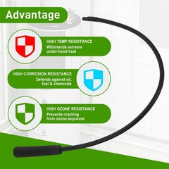 Upgraded SILICONE IGNITION CABLE 100271890 – Heat, Ozone & Corrosion Resistant
